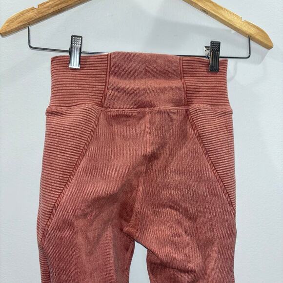 Aerie Offline Seamless High Waisted Leggings in Canyon Creek Color Size XS - Picture 7 of 16